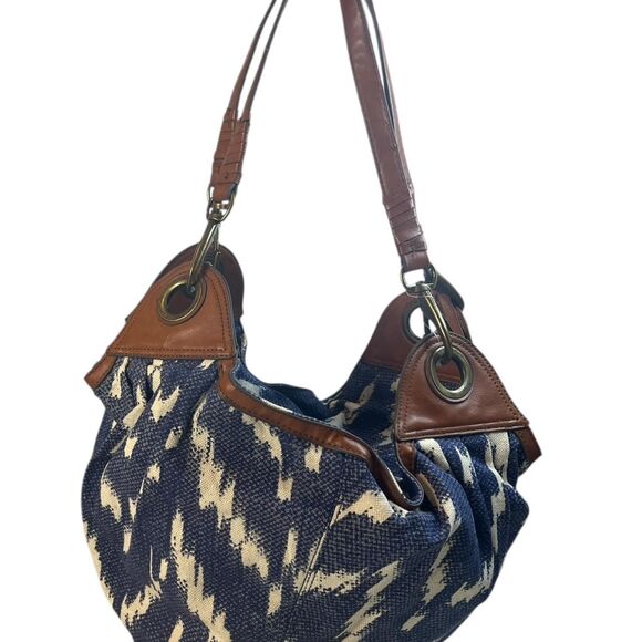 Lucky-brand Women's Blue and white boho Bag - Picture 2 of 6